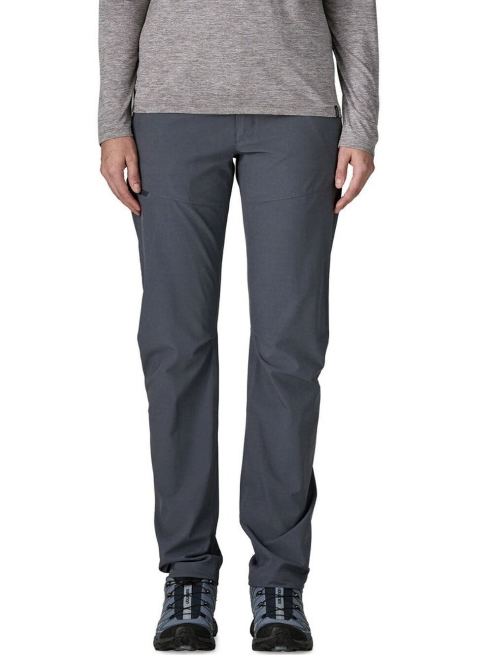 Patagonia Women's Terravia Trail Hiking Pants 12 Smolder Blue Outdoor Granola